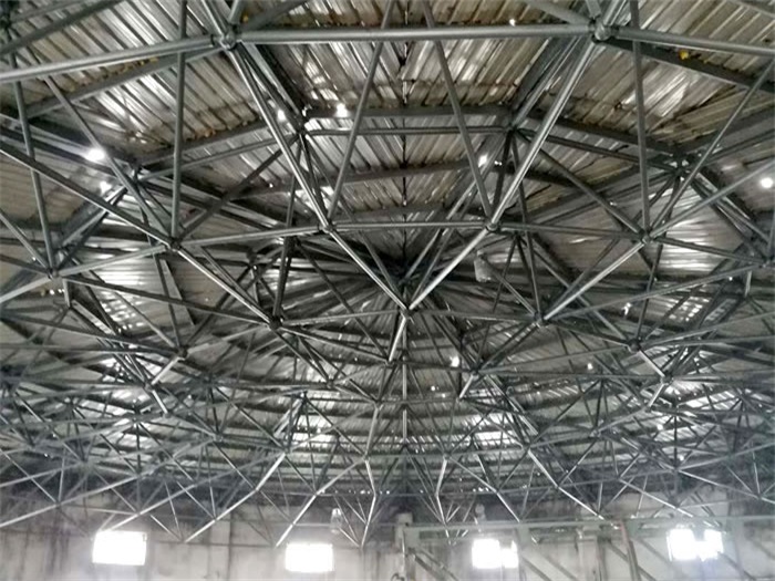 鹤岗洗煤厂蓄水池网架